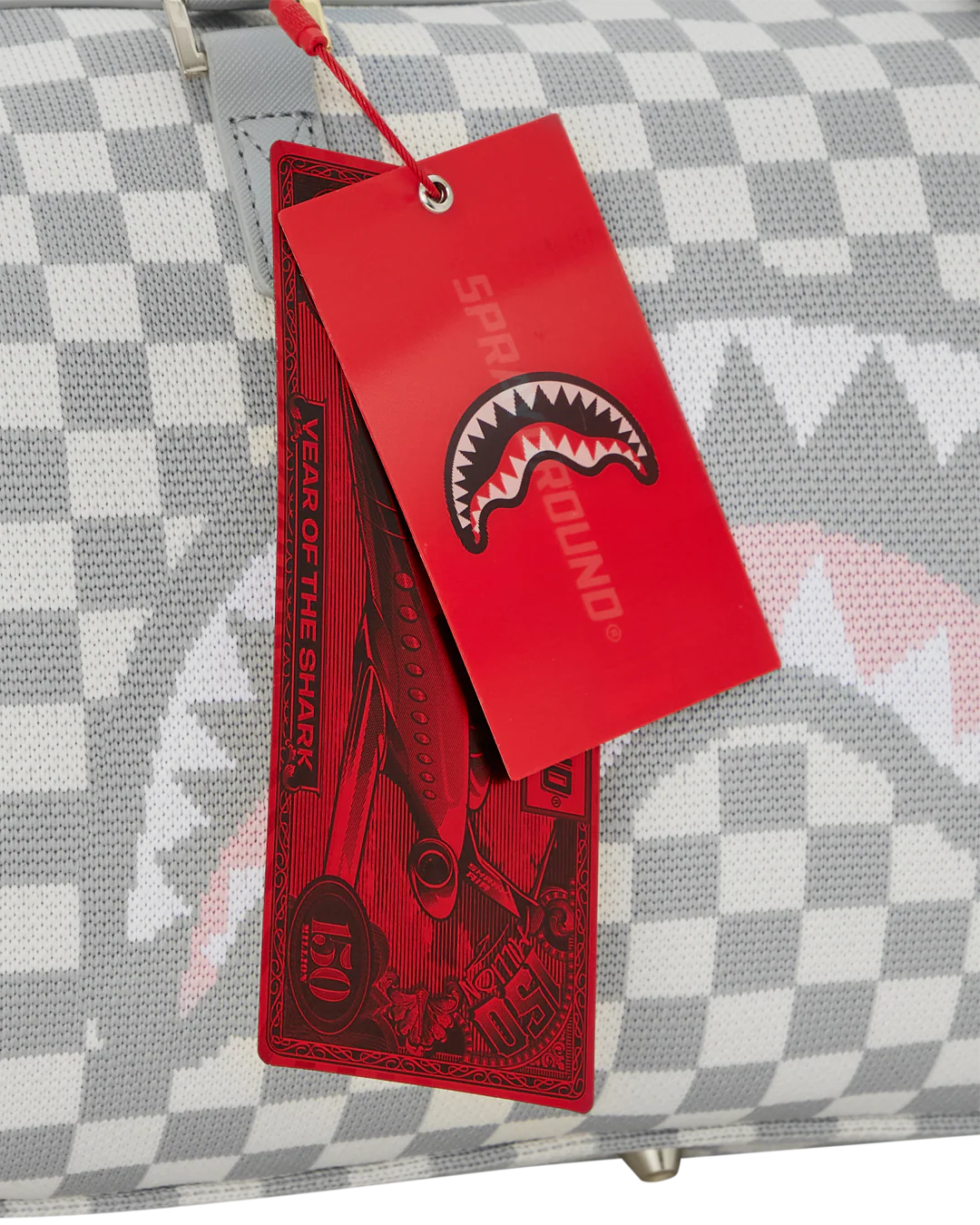 KNIT SHARKS IN PARIS IN CREAM MINI DUFFLE - Image 9