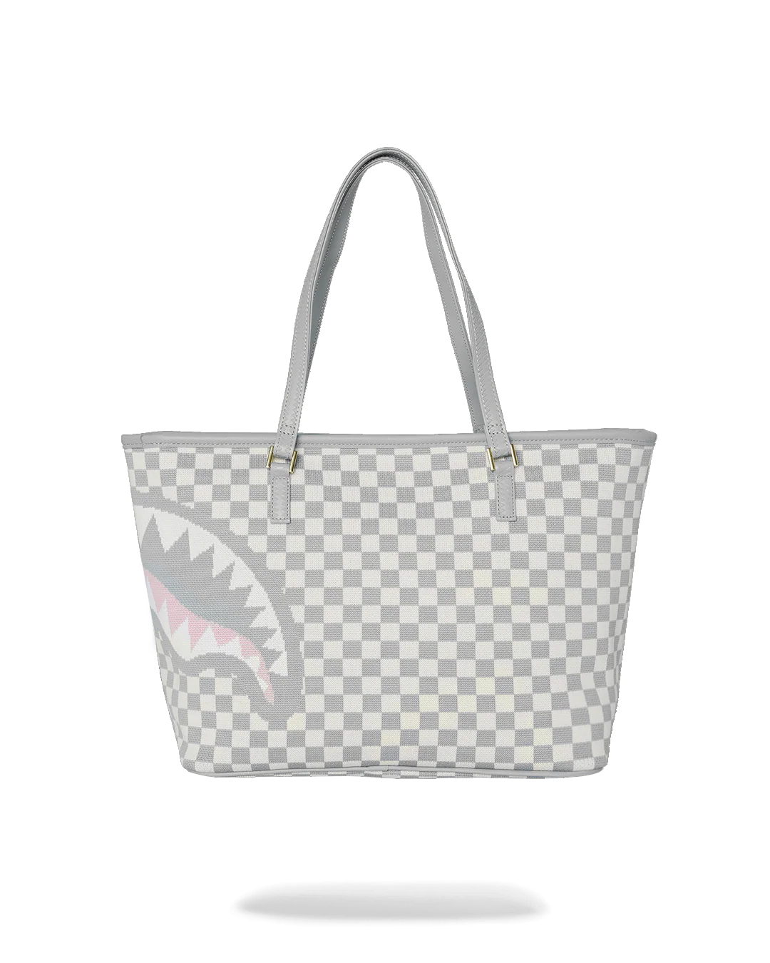 KNIT SHARKS IN PARIS IN CREAM TOTE - Image 3