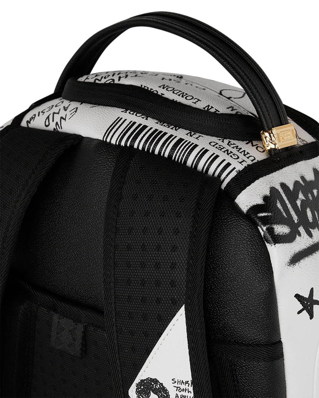 LFW SKETCHED BLACK AND WHITE DLXSV BACKPACK - Image 9