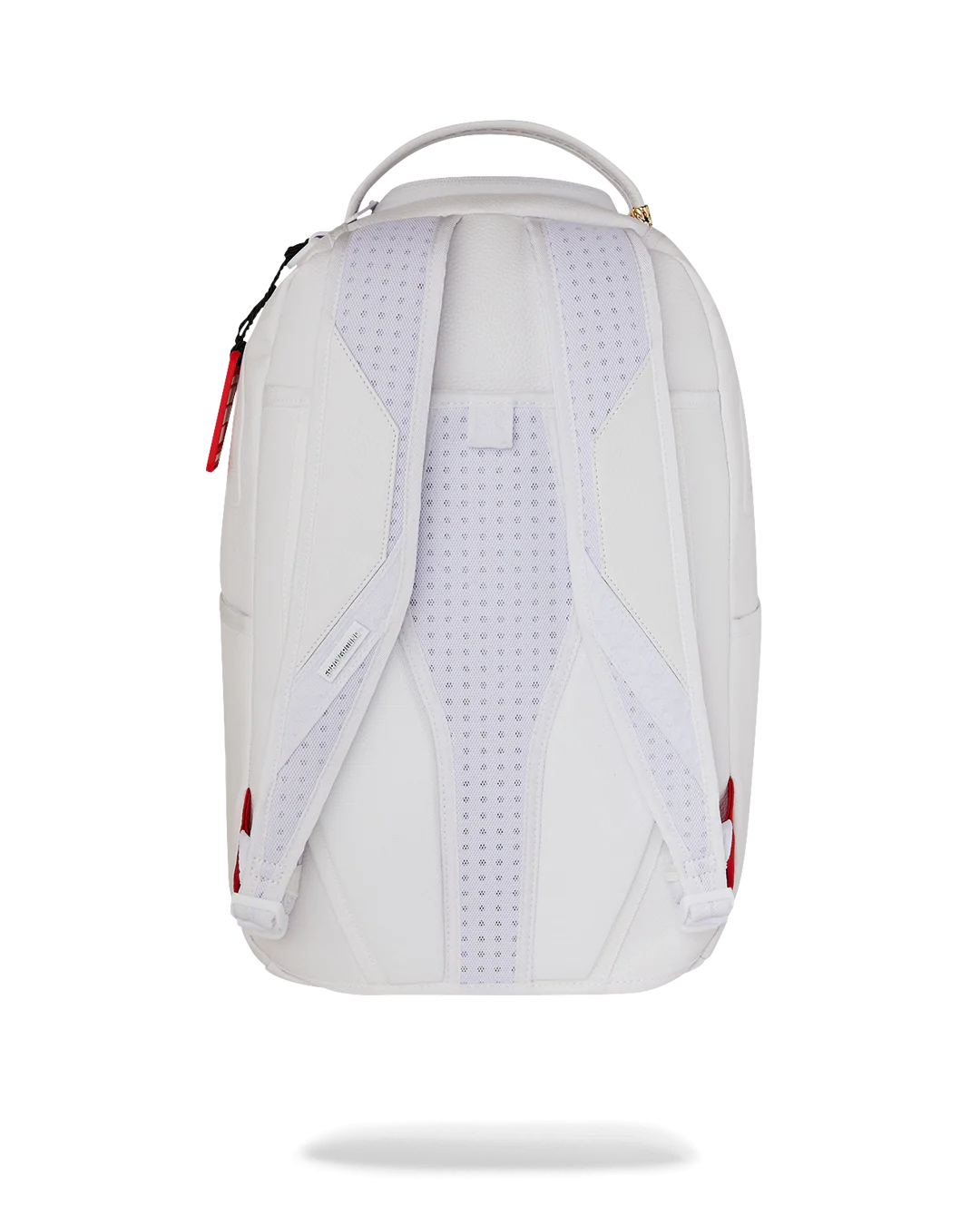 LFW WHITE LEATHER CHAIN DLXSV BACKPACK - Image 6