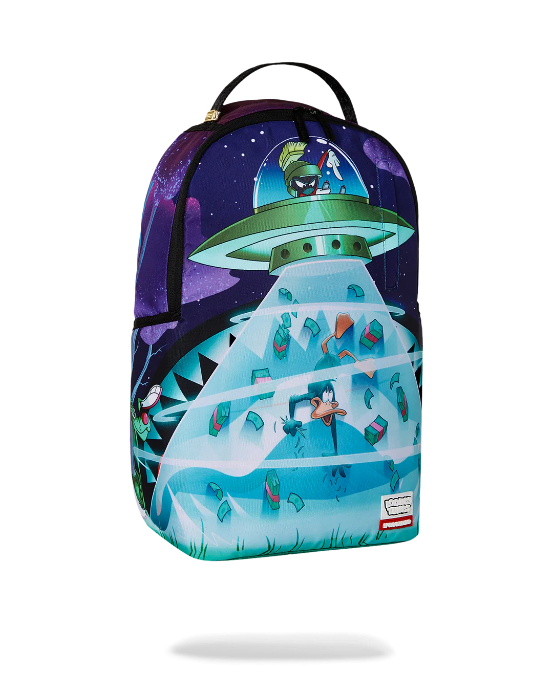 LOONEY TUNES MARVIN ABDUCTING DAFFY DLXR BACKPACK - Image 2