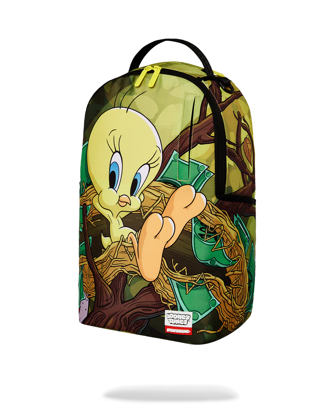 LOONEY TUNES TWEETY MONEY NEST SHARK DLXR BACKPACK - Image 5