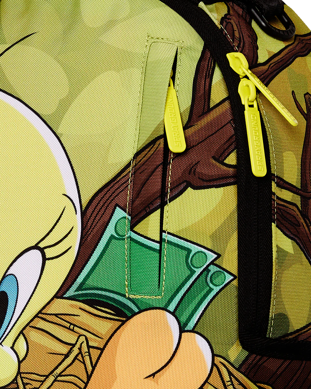 LOONEY TUNES TWEETY MONEY NEST SHARK DLXR BACKPACK - Image 6