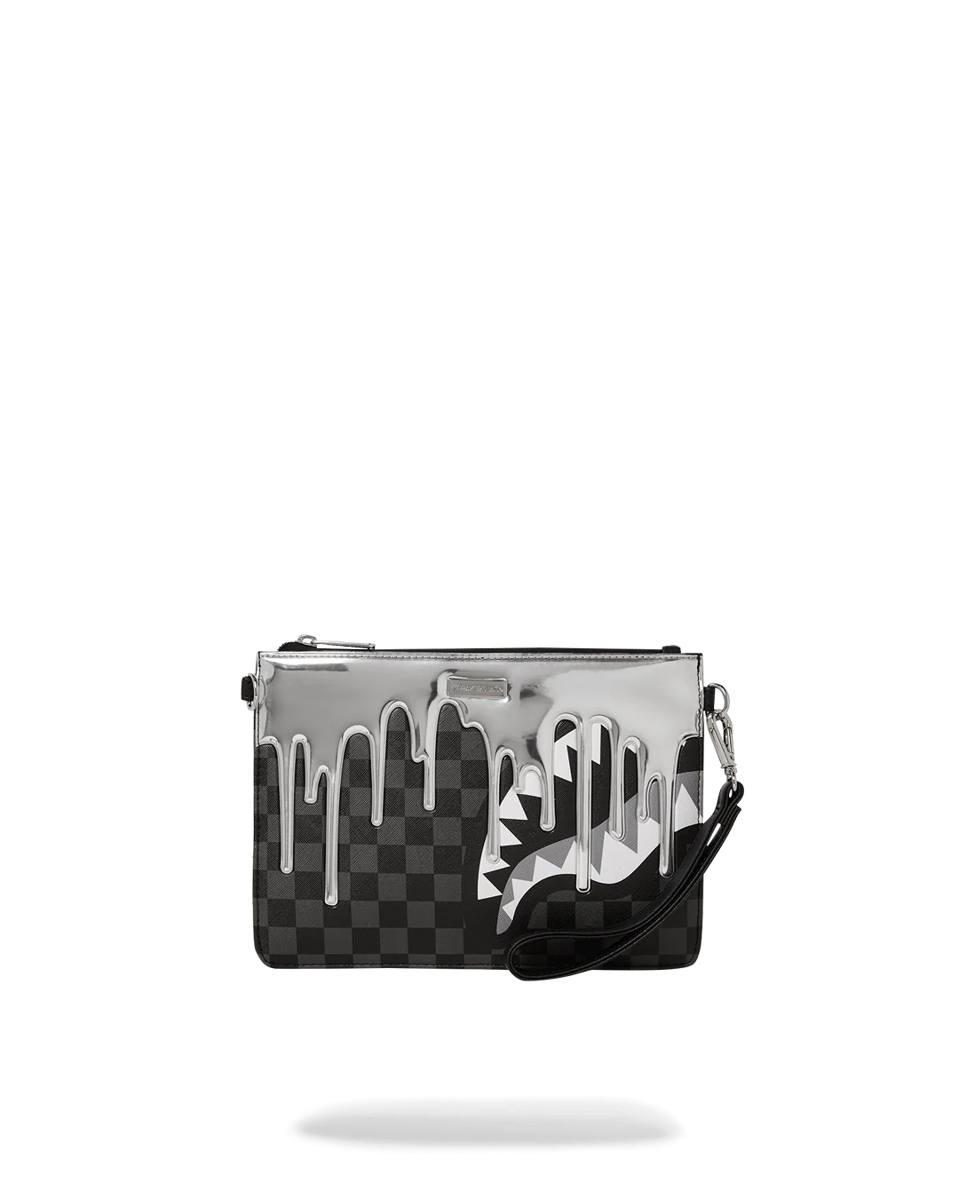 METALLIC DRIP SHARKS IN PARIS CLUTCH - Image 4