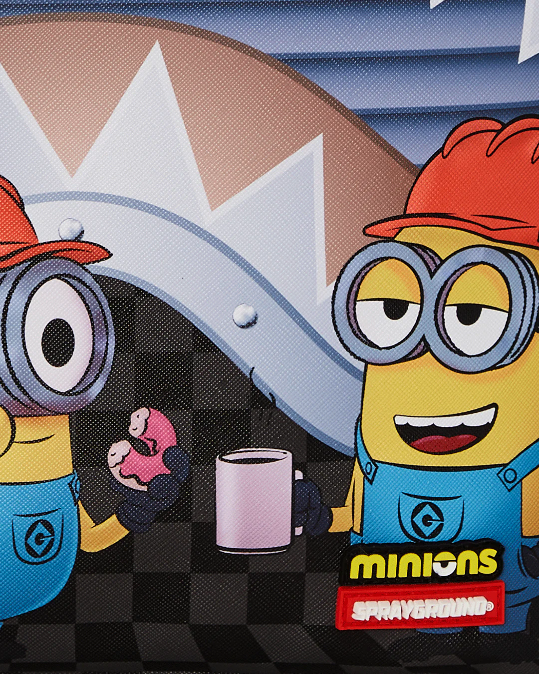 MINION AND SPRAYGROUND SIGN DLSXV BACKPACK - Image 9