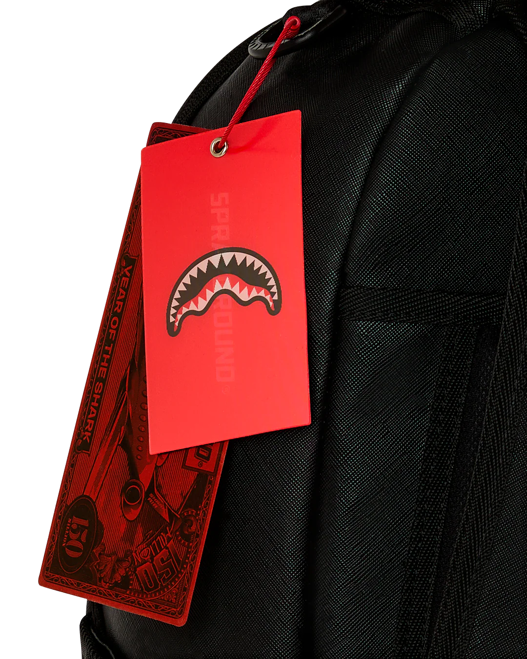 MISSING BAG FLYER ON BAG WITH REAL CUT STRIPS BACKPACK - Image 10
