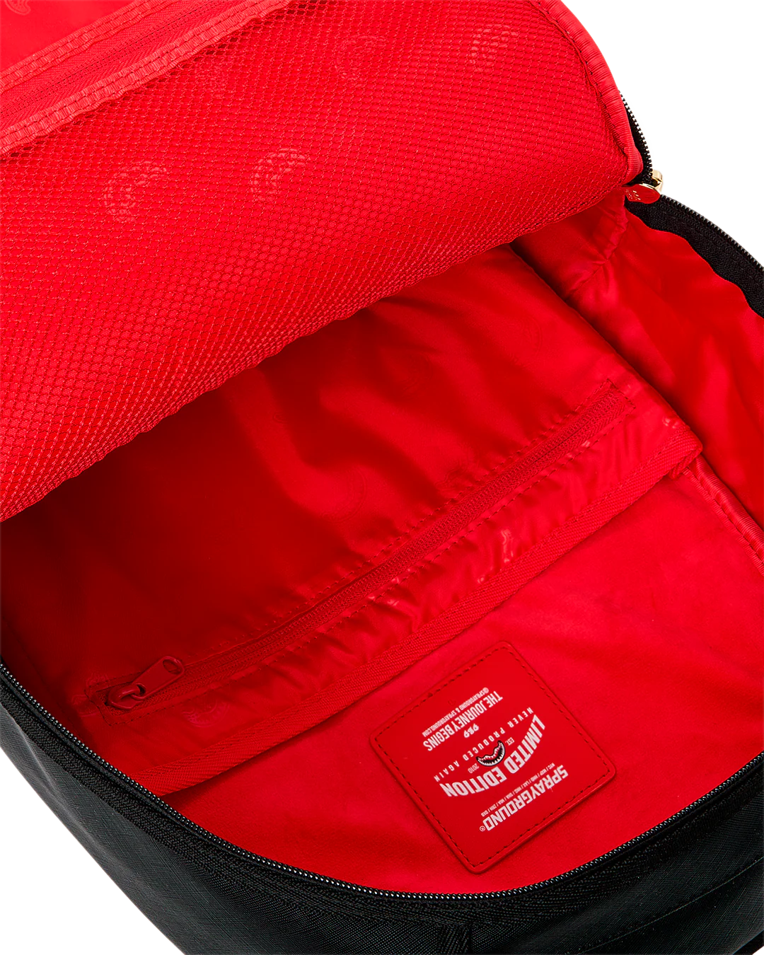 MISSING BAG FLYER ON BAG WITH REAL CUT STRIPS BACKPACK - Image 8