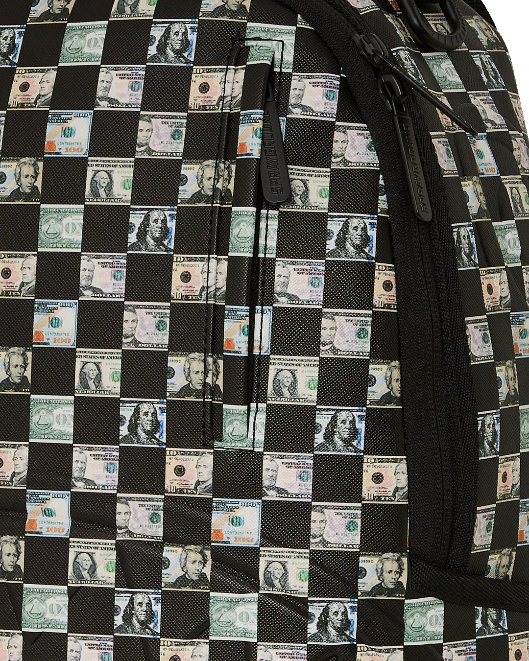 MONEY CHECK PATTERN DLXSV BACKPACK - Image 6