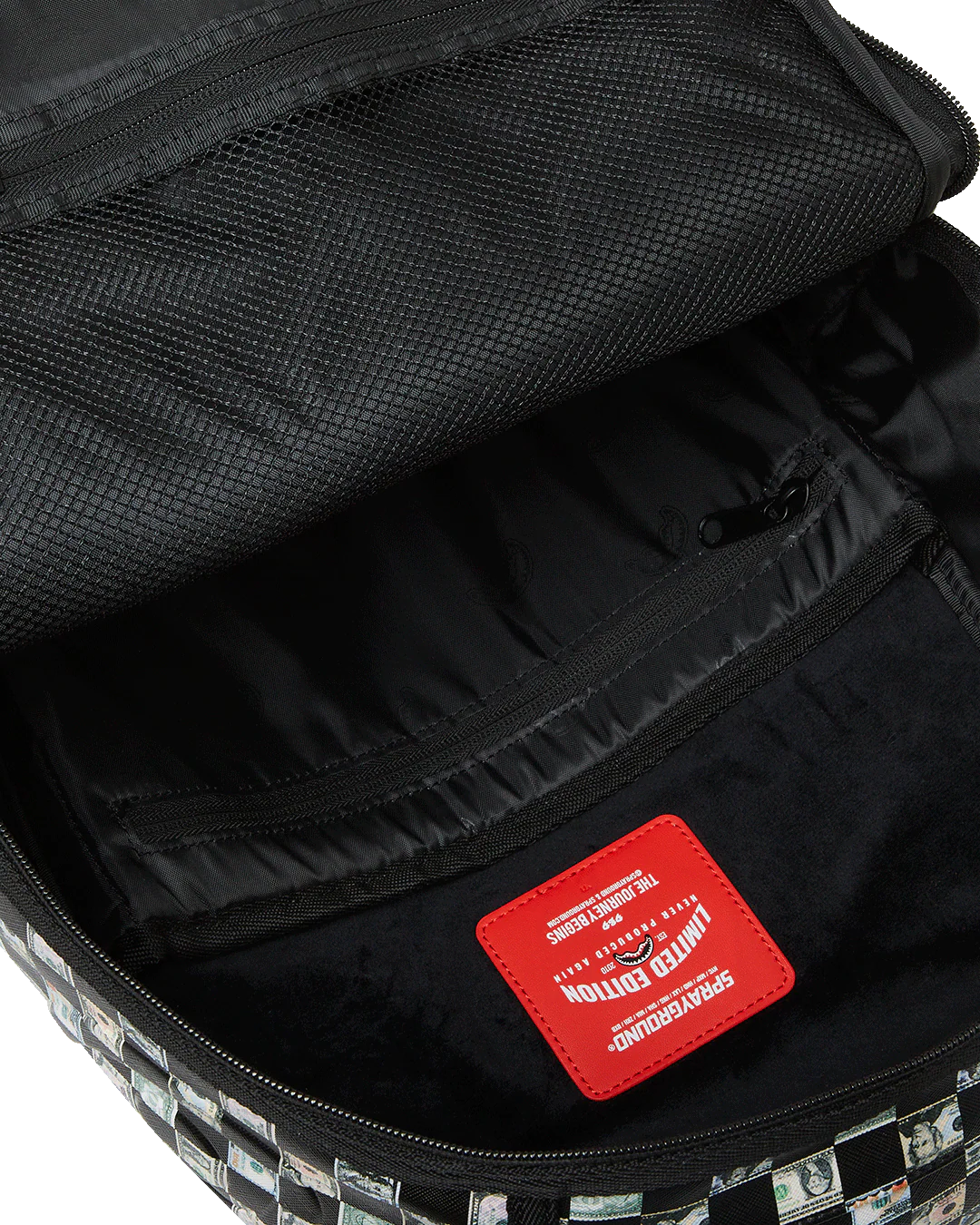 MONEY CHECK PATTERN DLXSV BACKPACK - Image 8