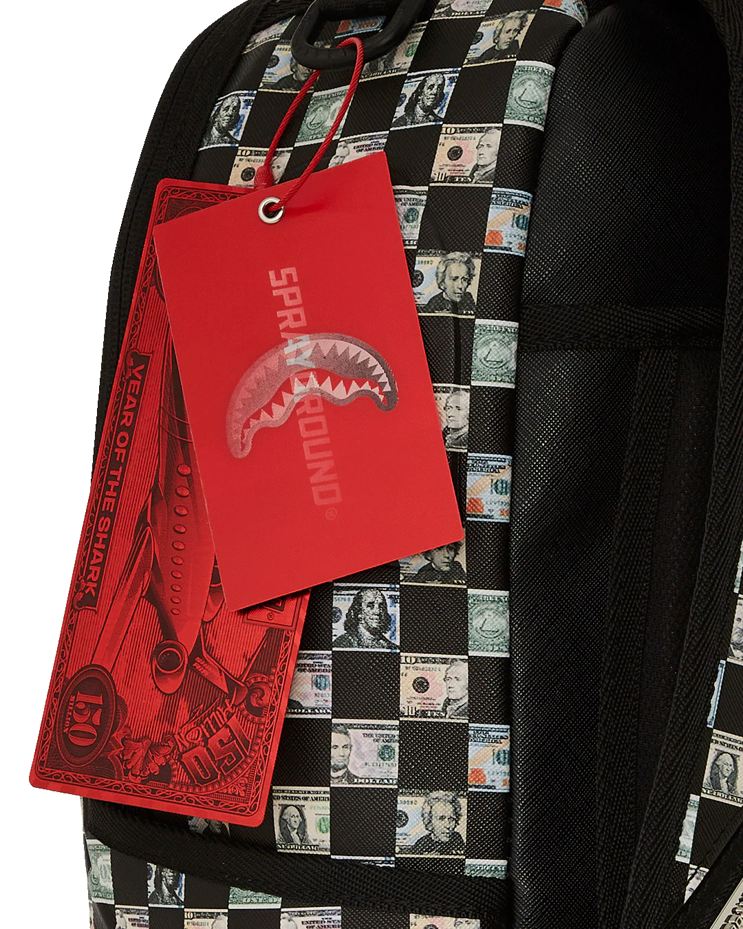 MONEY CHECK PATTERN DLXSV BACKPACK - Image 9