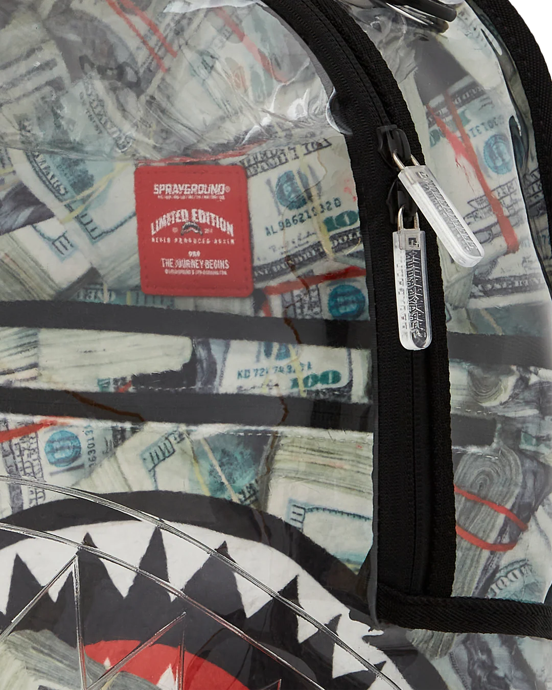 MONEY PILE CLEAR DLXS BACKPACK - Image 6