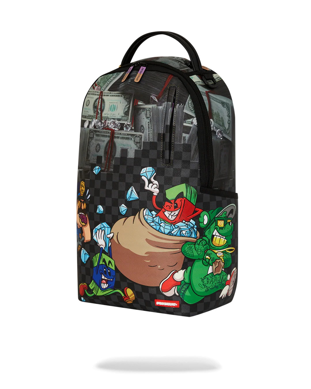 MONEY TEAM DIAMOND HEIST DLXV BACKPACK - Image 5