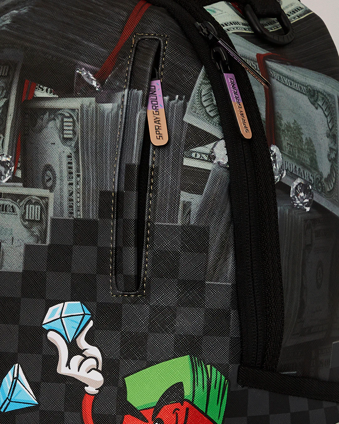 MONEY TEAM DIAMOND HEIST DLXV BACKPACK - Image 6