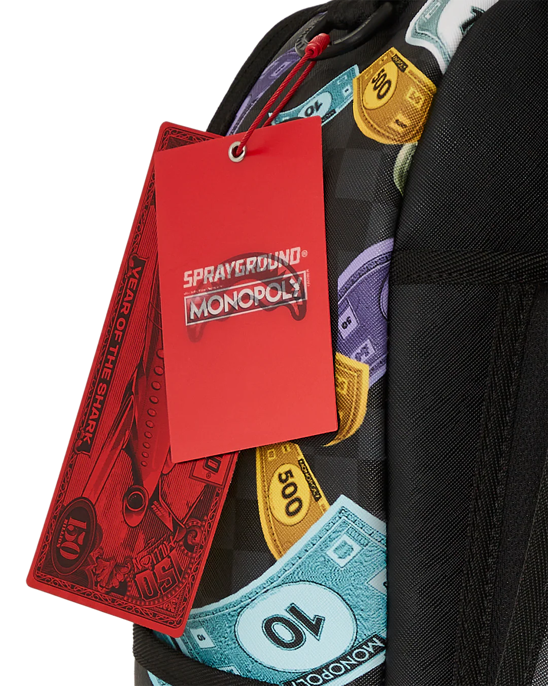 MONOPOLY X SPRAYGROUND CHARACTERS DLXSV BACKPACK - Image 10