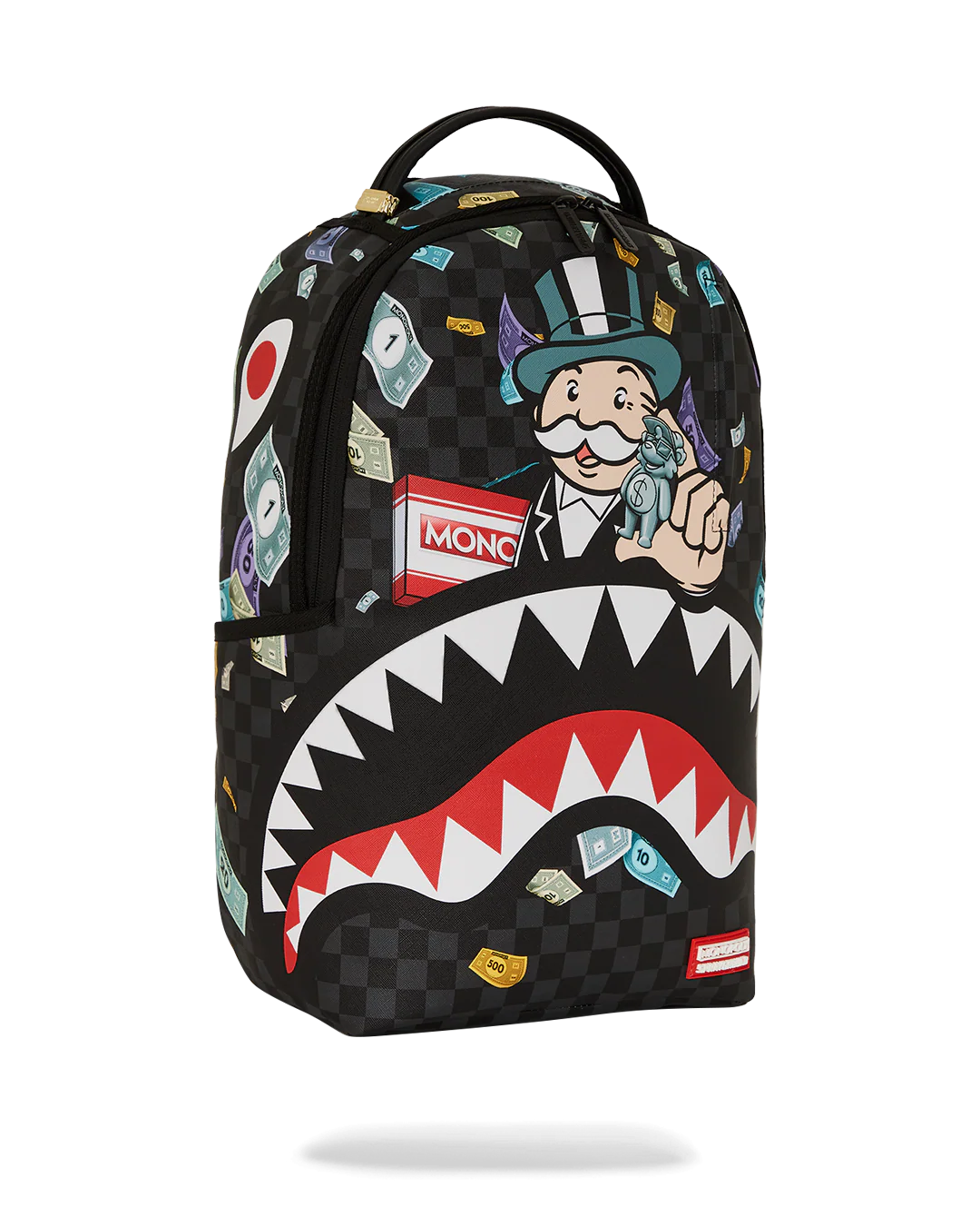 MONOPOLY X SPRAYGROUND CHARACTERS DLXSV BACKPACK - Image 2