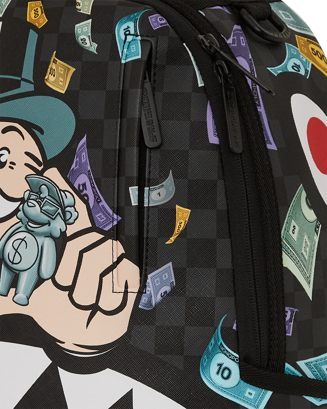 MONOPOLY X SPRAYGROUND CHARACTERS DLXSV BACKPACK - Image 6