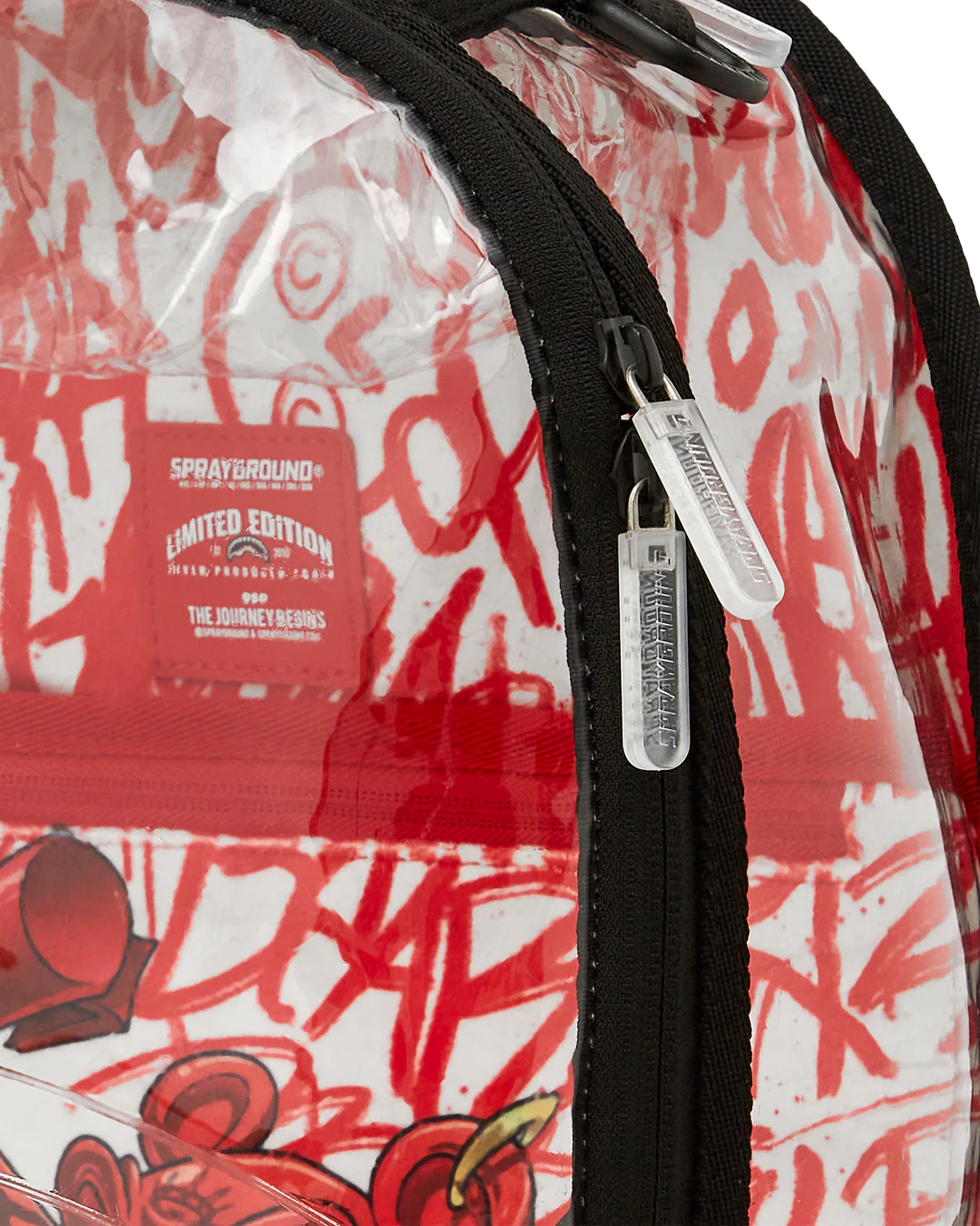 PARTIAL CLEAR DIABLO VANDAL DLX BACKPACK - Image 6
