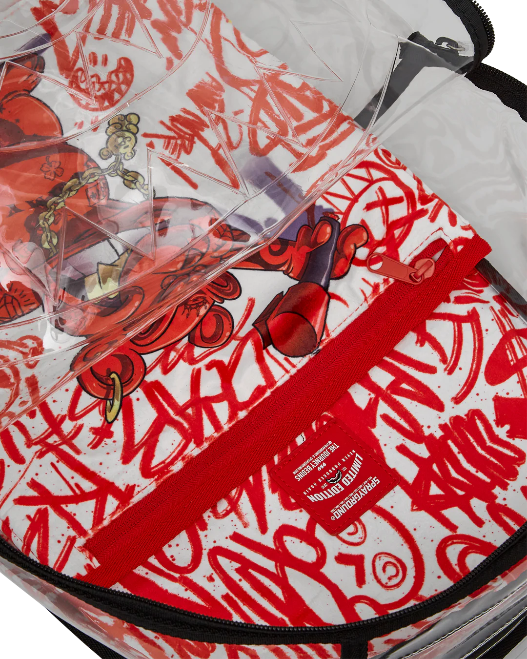 PARTIAL CLEAR DIABLO VANDAL DLX BACKPACK - Image 8