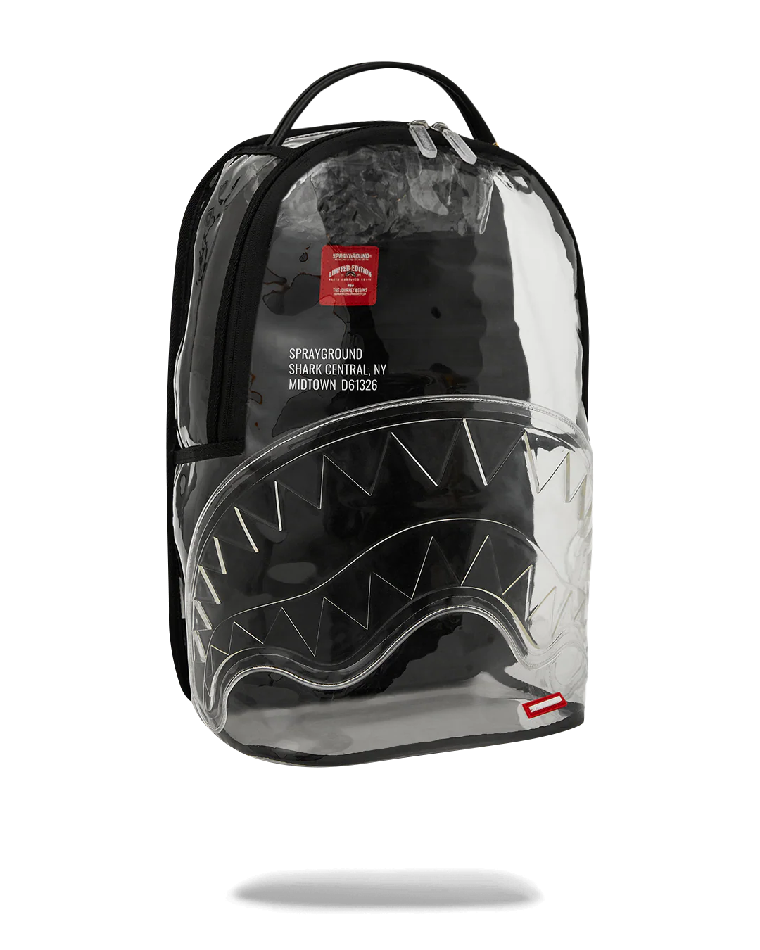 PARTIAL CLEAR SHARK CENTRAL DLX BACKPACK - Image 2
