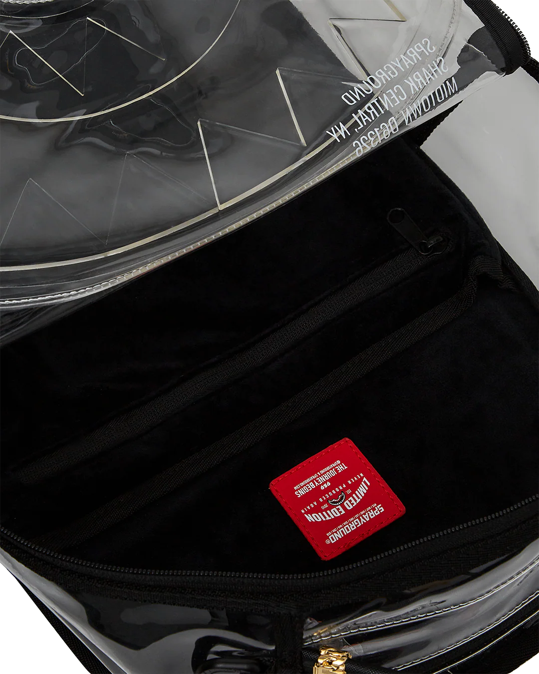 PARTIAL CLEAR SHARK CENTRAL DLX BACKPACK - Image 8
