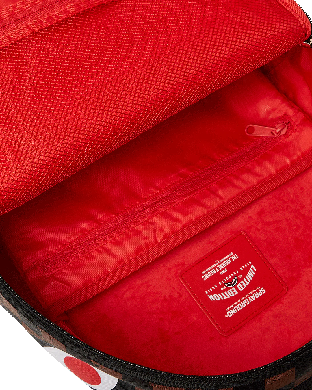 PEEKING CHARACTER CHECK BACKPACK - Image 8