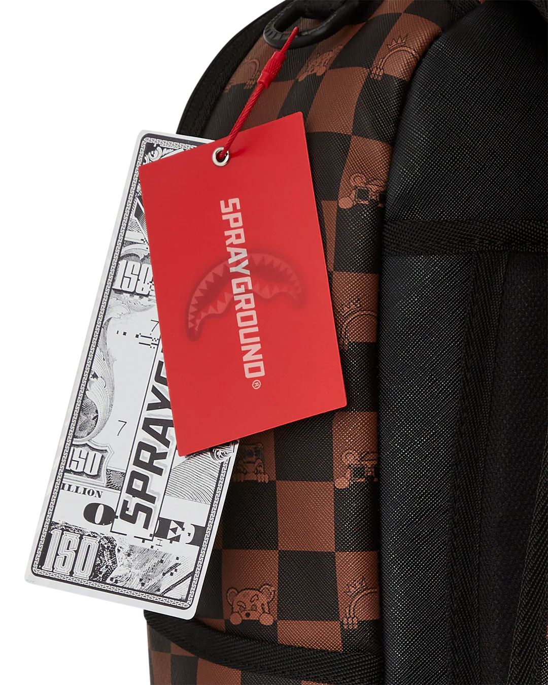 PEEKING CHARACTER CHECK BACKPACK - Image 9