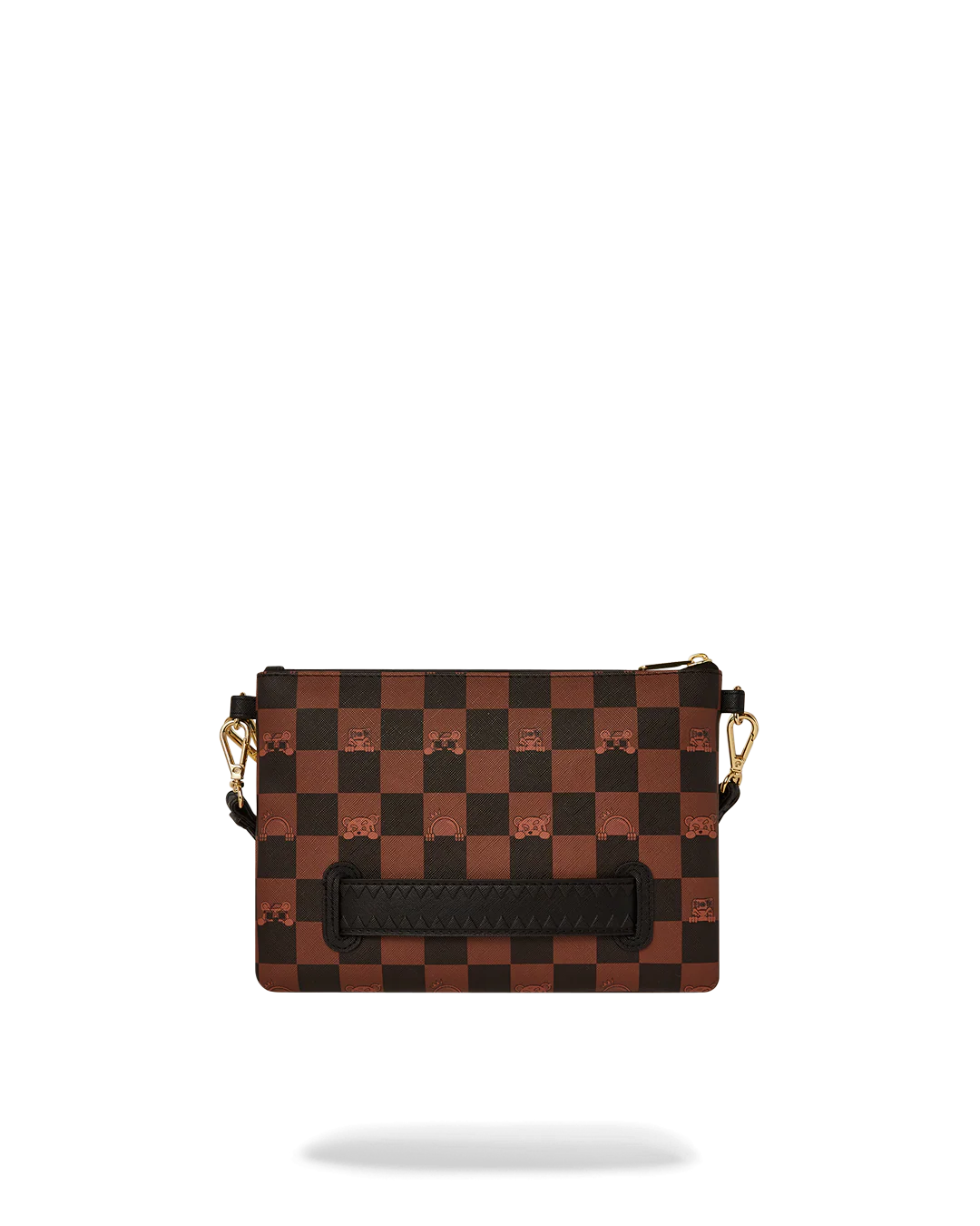 PEEKING CHARACTER CHECK POUCHETTE - Image 3