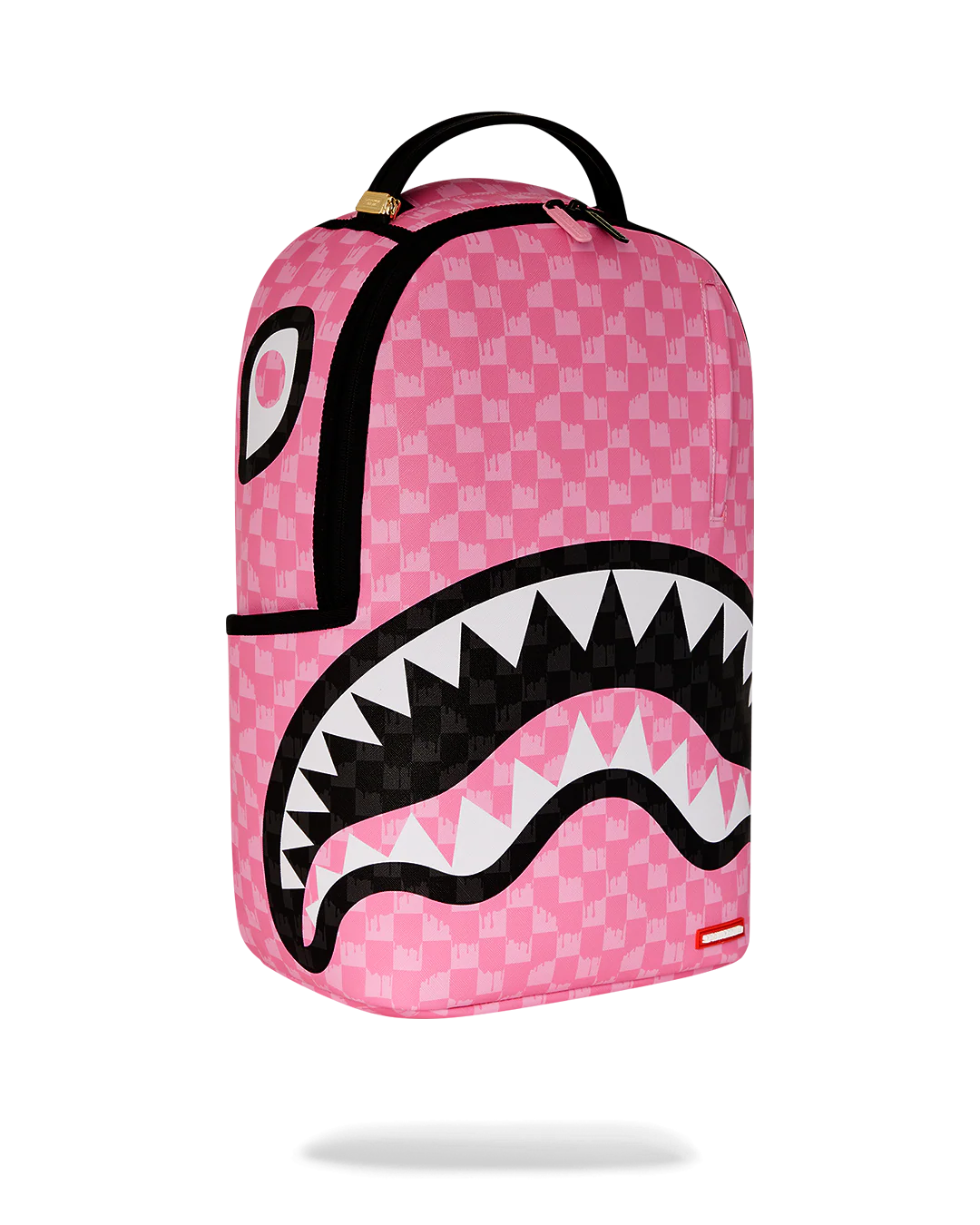 PINK AND BLACK DRIP CHECK DLXSV BACKPACK - Image 2