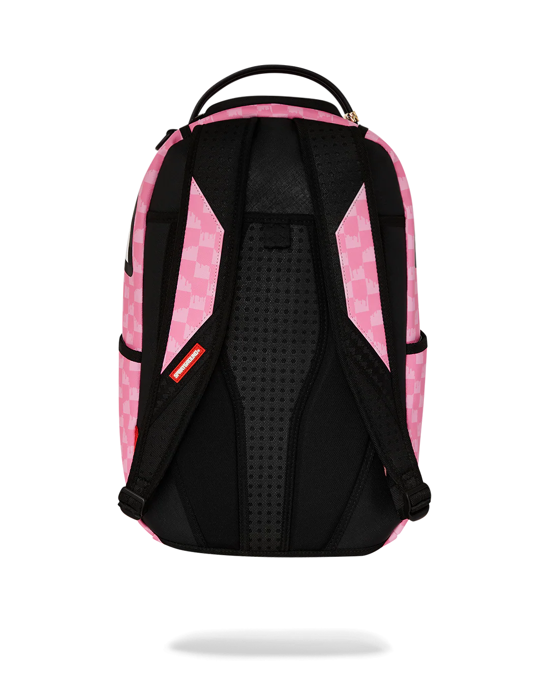 PINK AND BLACK DRIP CHECK DLXSV BACKPACK - Image 4