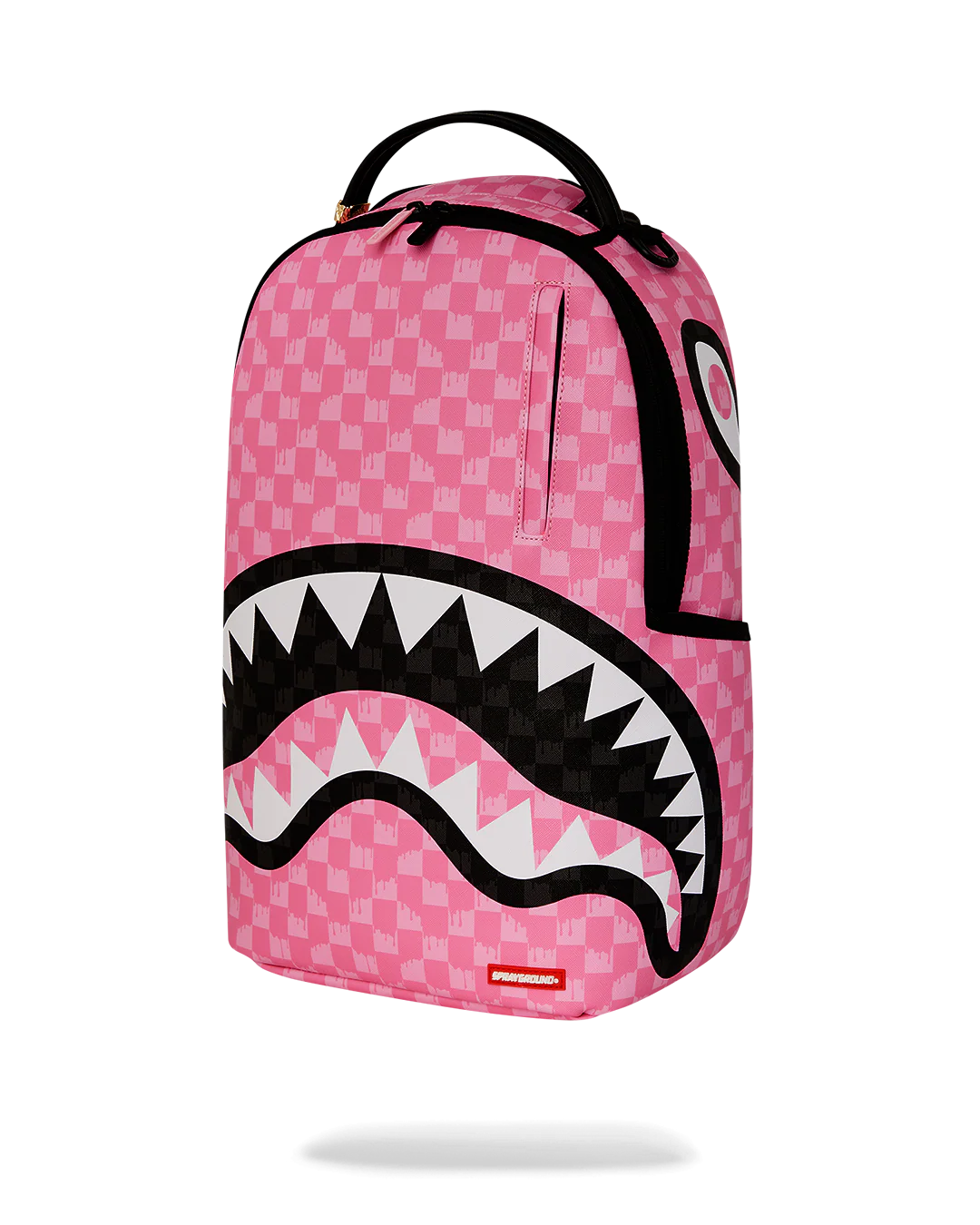 PINK AND BLACK DRIP CHECK DLXSV BACKPACK - Image 5