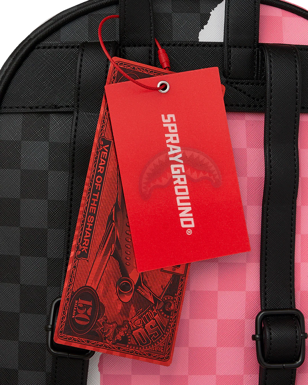 PINK AND BLACK TEAR SIP SAVAGE BACKPACK - Image 6