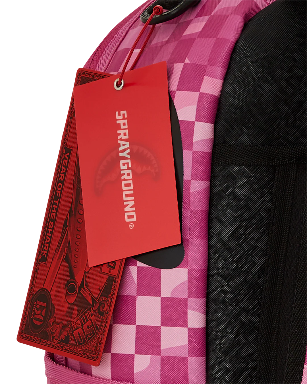 PINK CAMO CHECK DLXSV BACKPACK - Image 9