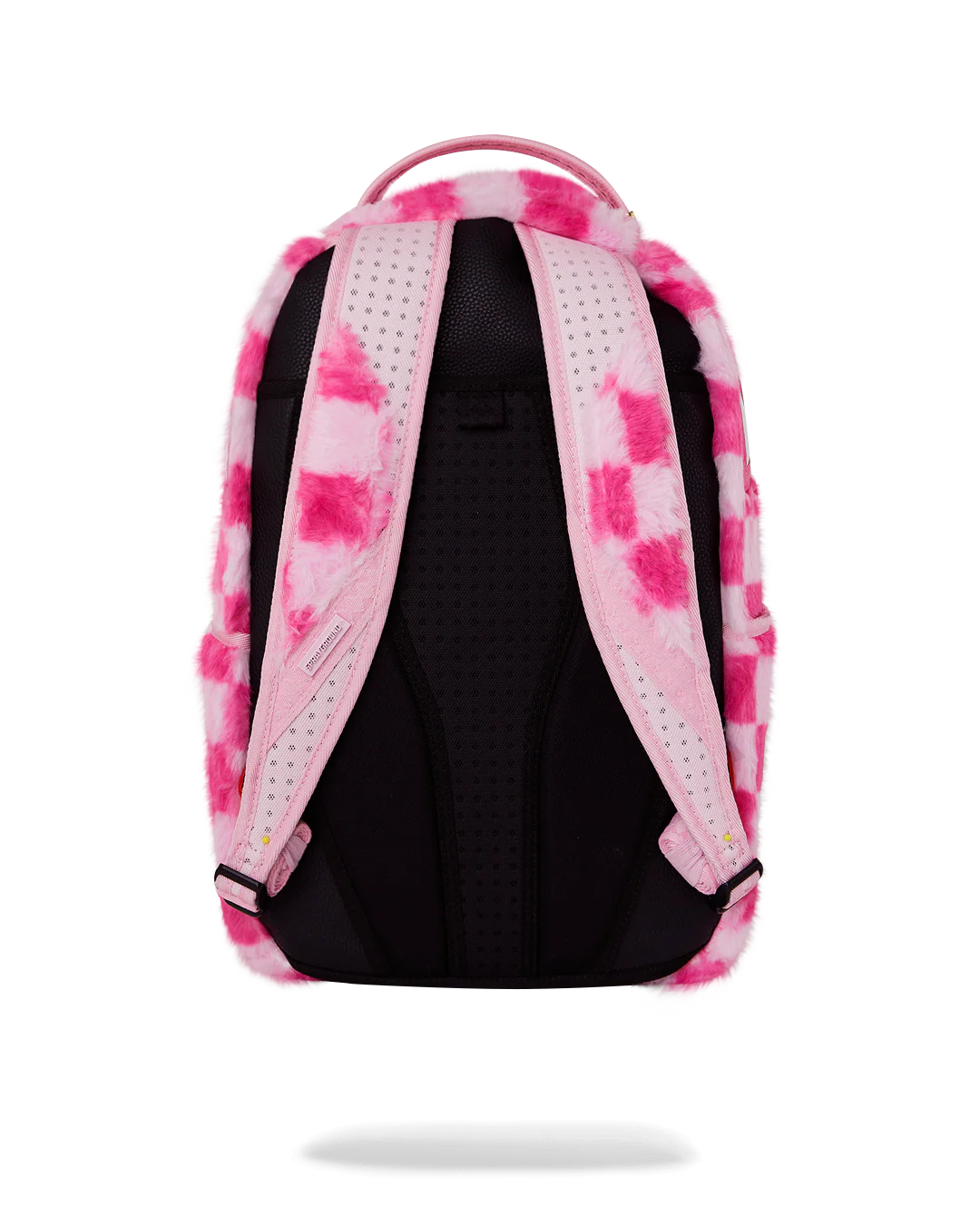 PINK FUR CHECK BACKPACK - Image 4