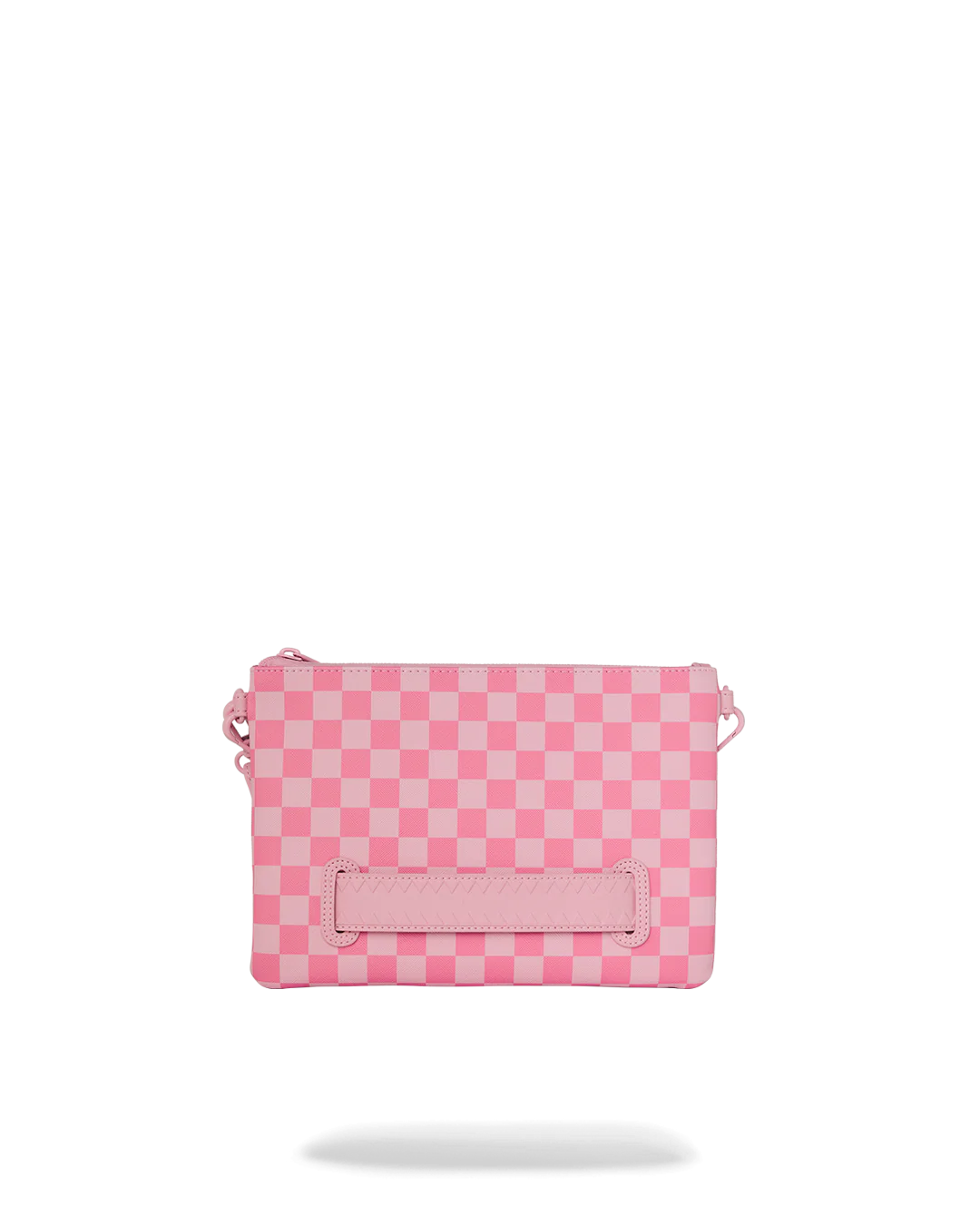 PINK SHARKS IN PARIS PATCH CROSSOVER CLUTCH - Image 3