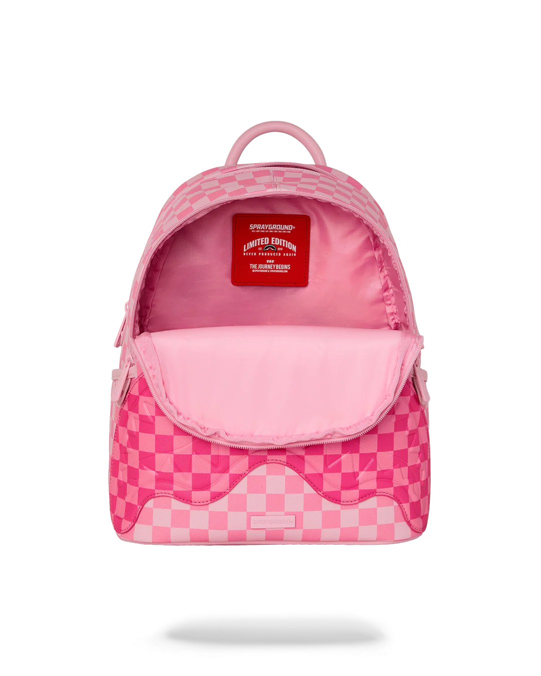 PINK SHARKS IN PARIS PATCH SAVAGE BACKPACK - Image 5