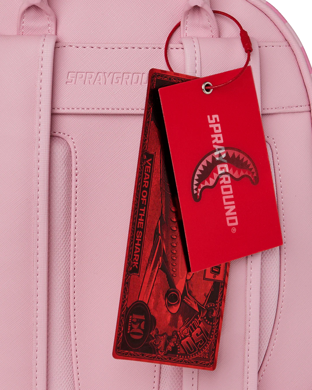PINK SHARKS IN PARIS PATCH SAVAGE BACKPACK - Image 6
