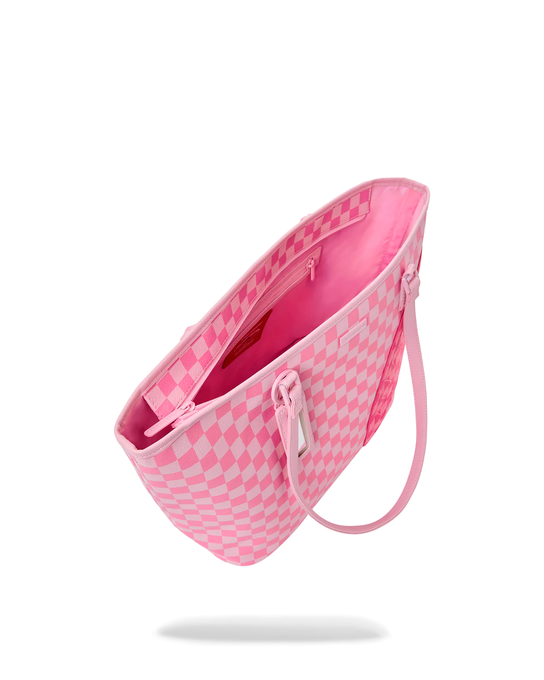 PINK SHARKS IN PARIS PATCH TOTE - Image 5