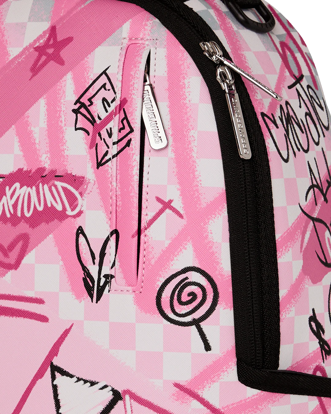 PINK SMOKE CHECK BACKPACK - Image 6