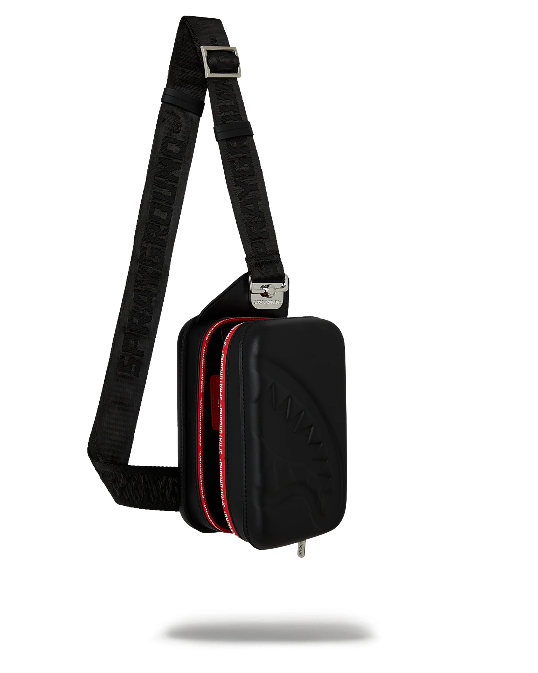 PRINTED ZIP SHARK EMBOSSED SLING - Image 3