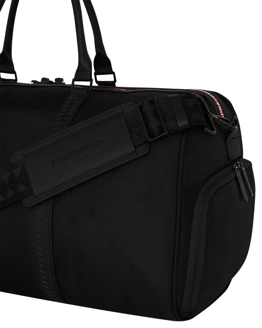 PRINTED ZIPPER SHARK DUFFLE - Image 5