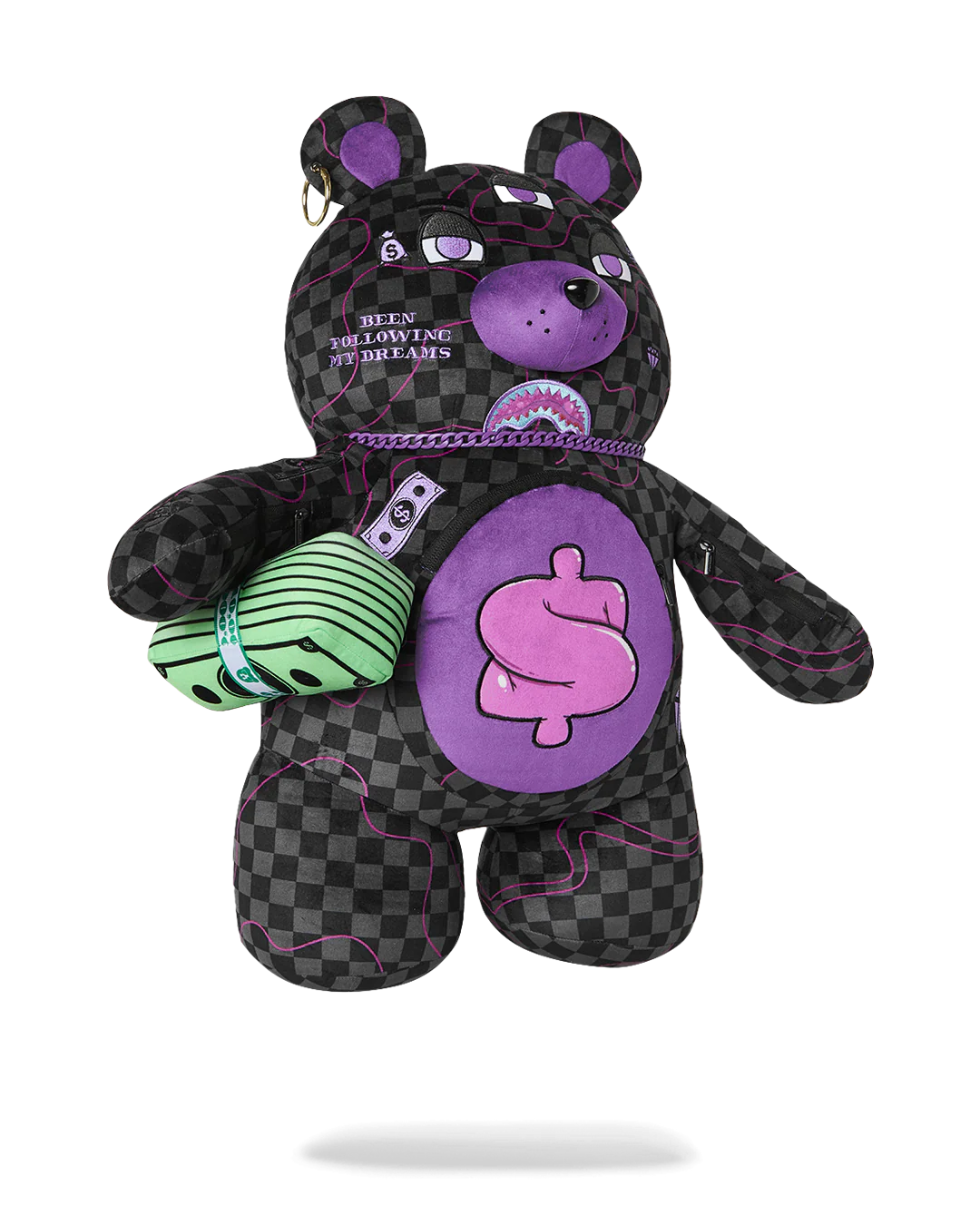 PURPLE SLIME TAKEOVER MONEYBEAR BACKPACK - Image 2