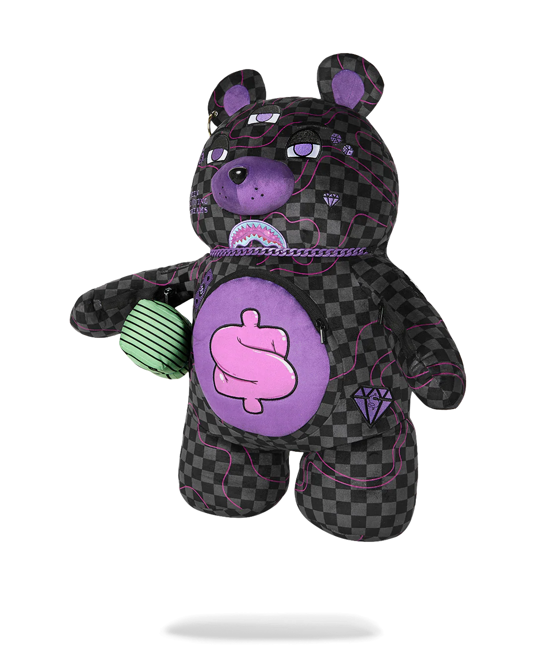 PURPLE SLIME TAKEOVER MONEYBEAR BACKPACK - Image 3