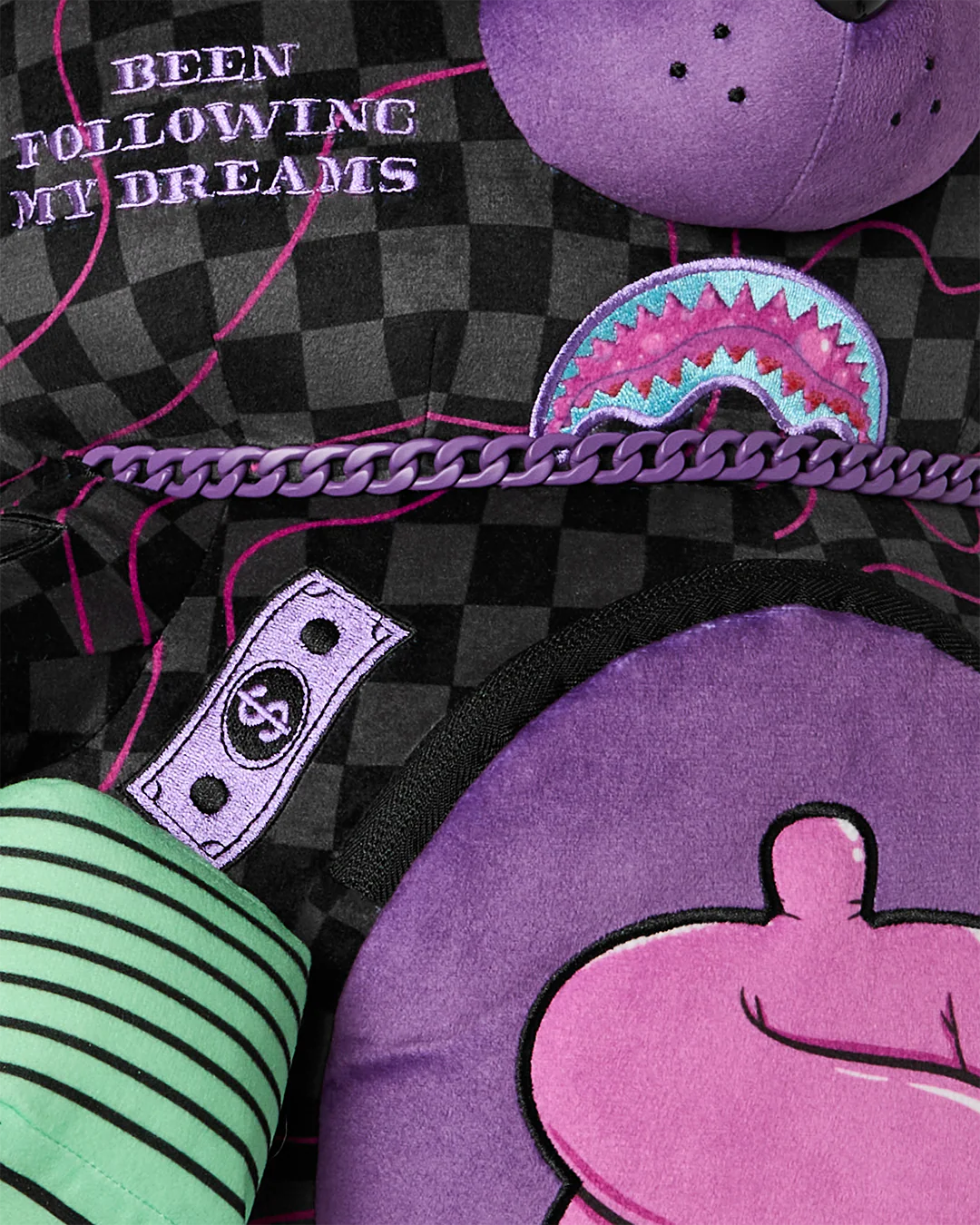 PURPLE SLIME TAKEOVER MONEYBEAR BACKPACK - Image 5