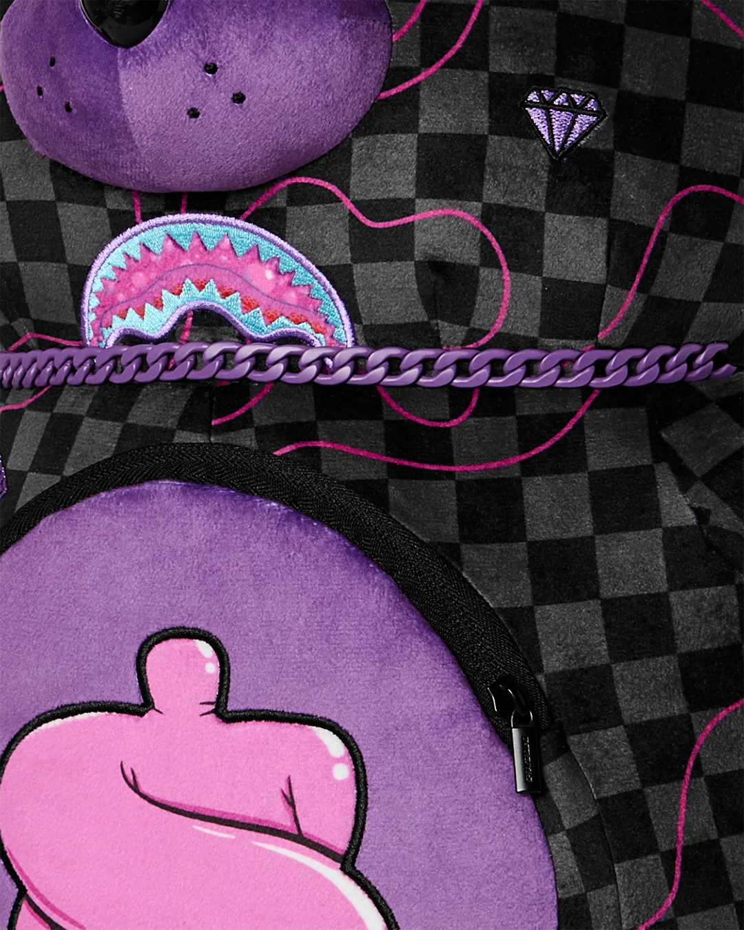 PURPLE SLIME TAKEOVER MONEYBEAR BACKPACK - Image 7