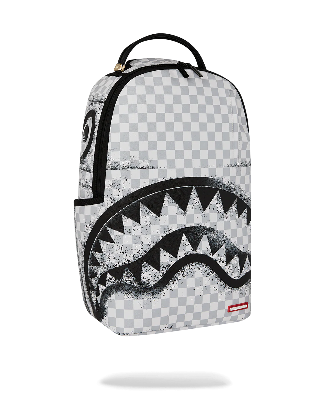 RED STENCIL SHARK BACKPACK - Image 2