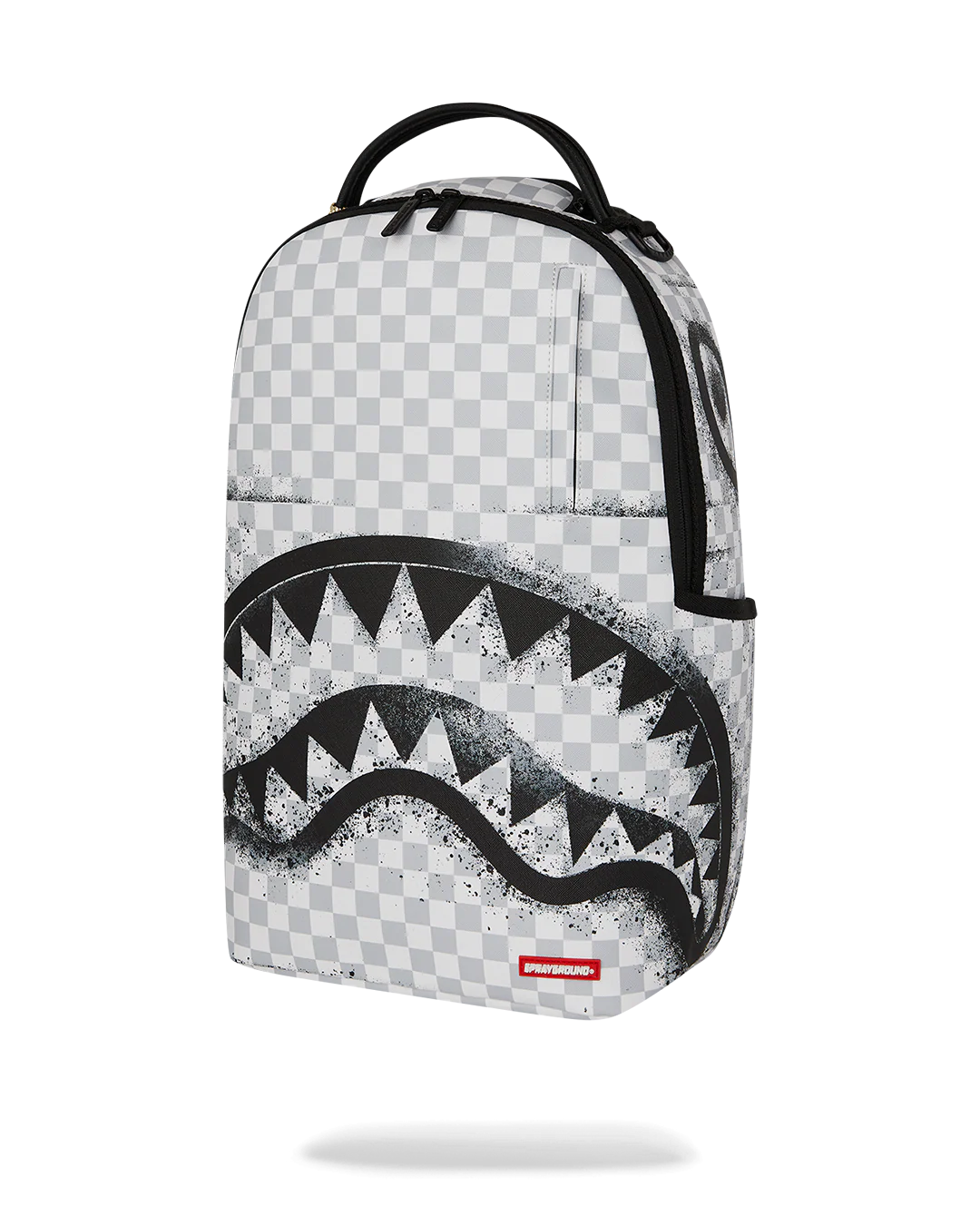 RED STENCIL SHARK BACKPACK - Image 5