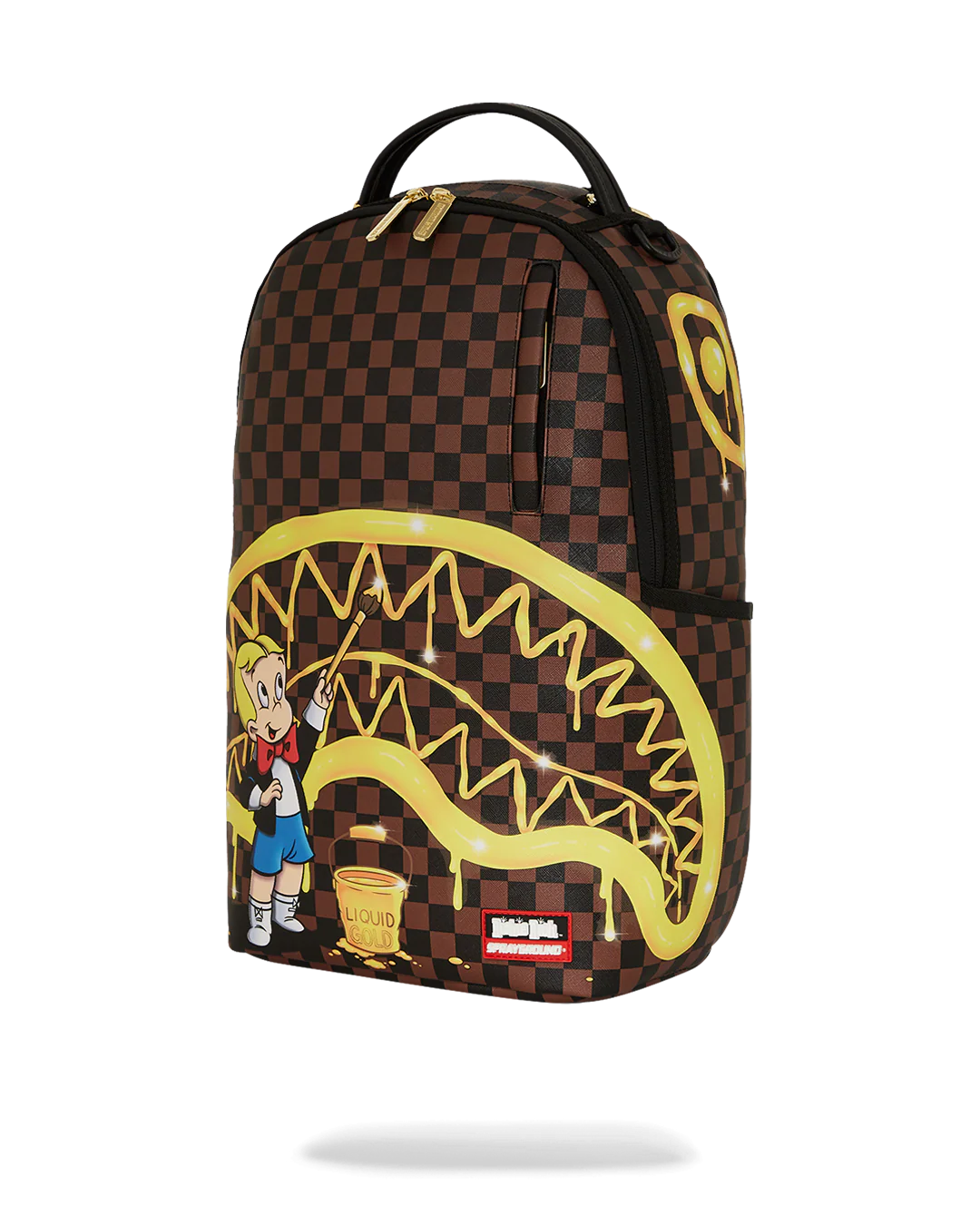 RICHIE RICH GOLD SHARKMOUTH DLXSV BACKPACK - Image 5
