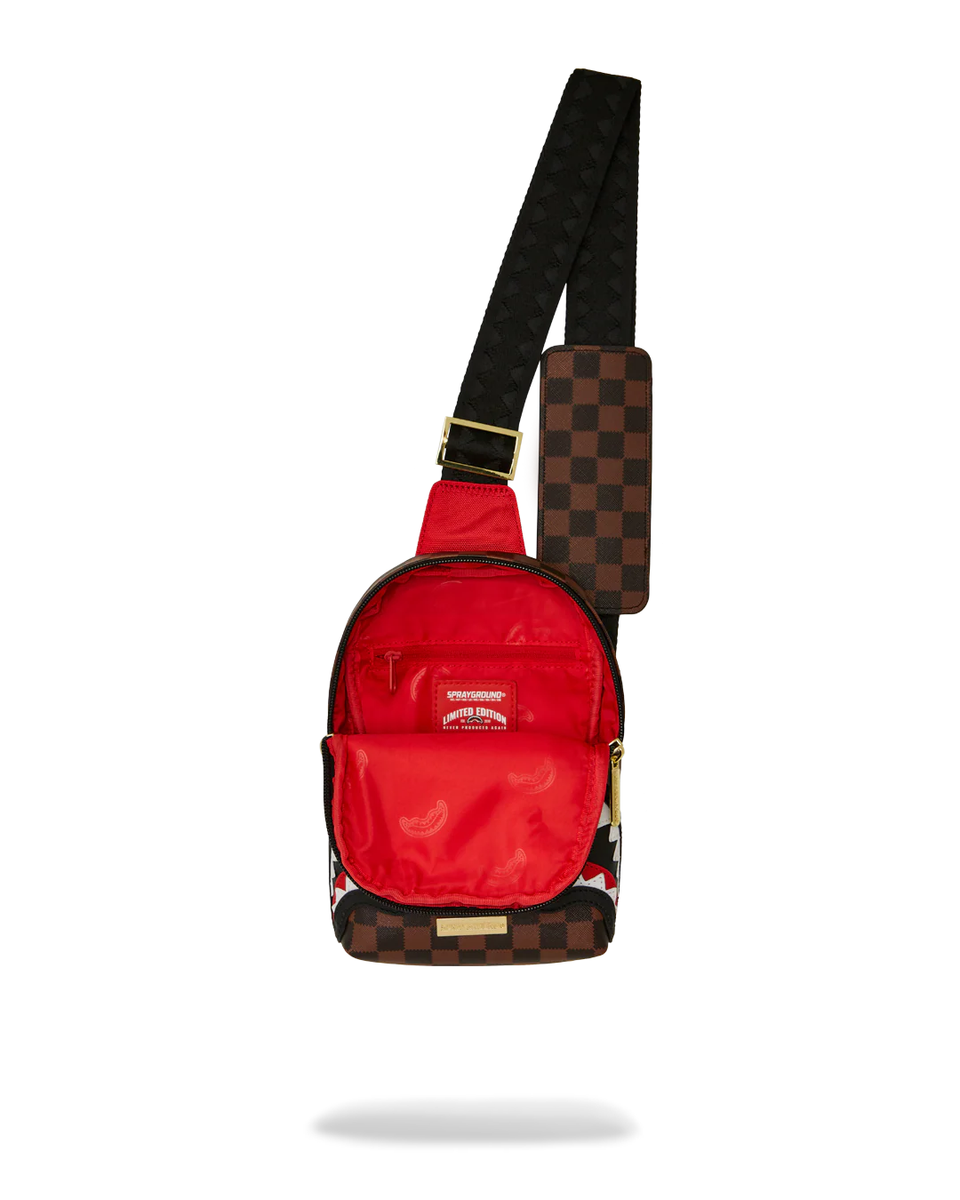 SAWTOOTH SHARKS IN PARIS ONE-STRAP BACKPACK - Image 3