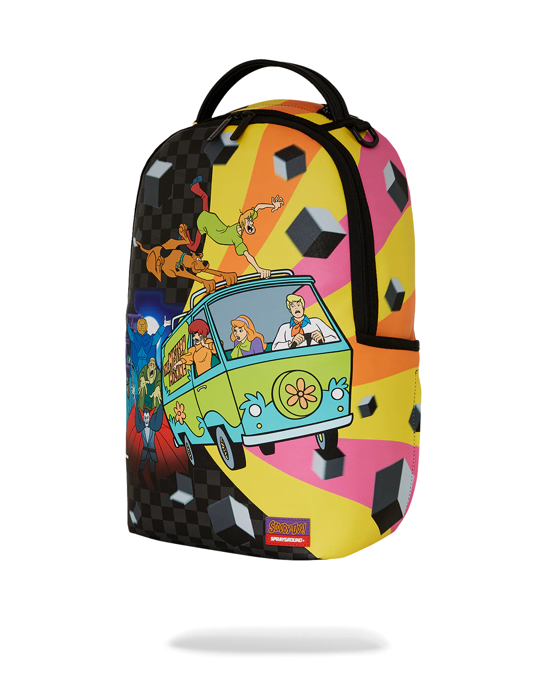 SCOOBY DOO CHECKER SMASH HIPPIE DLSXV BACKPACK - Image 5