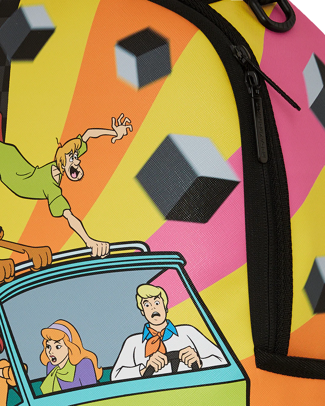 SCOOBY DOO CHECKER SMASH HIPPIE DLSXV BACKPACK - Image 6